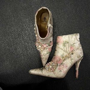 Floral Baker Bootie